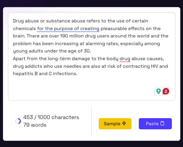 Input your text into KreateGPT's Summarizing AI Tool